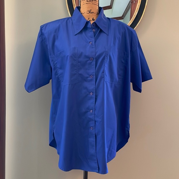 Vintage button down top. Size 20W. - Picture 1 of 10